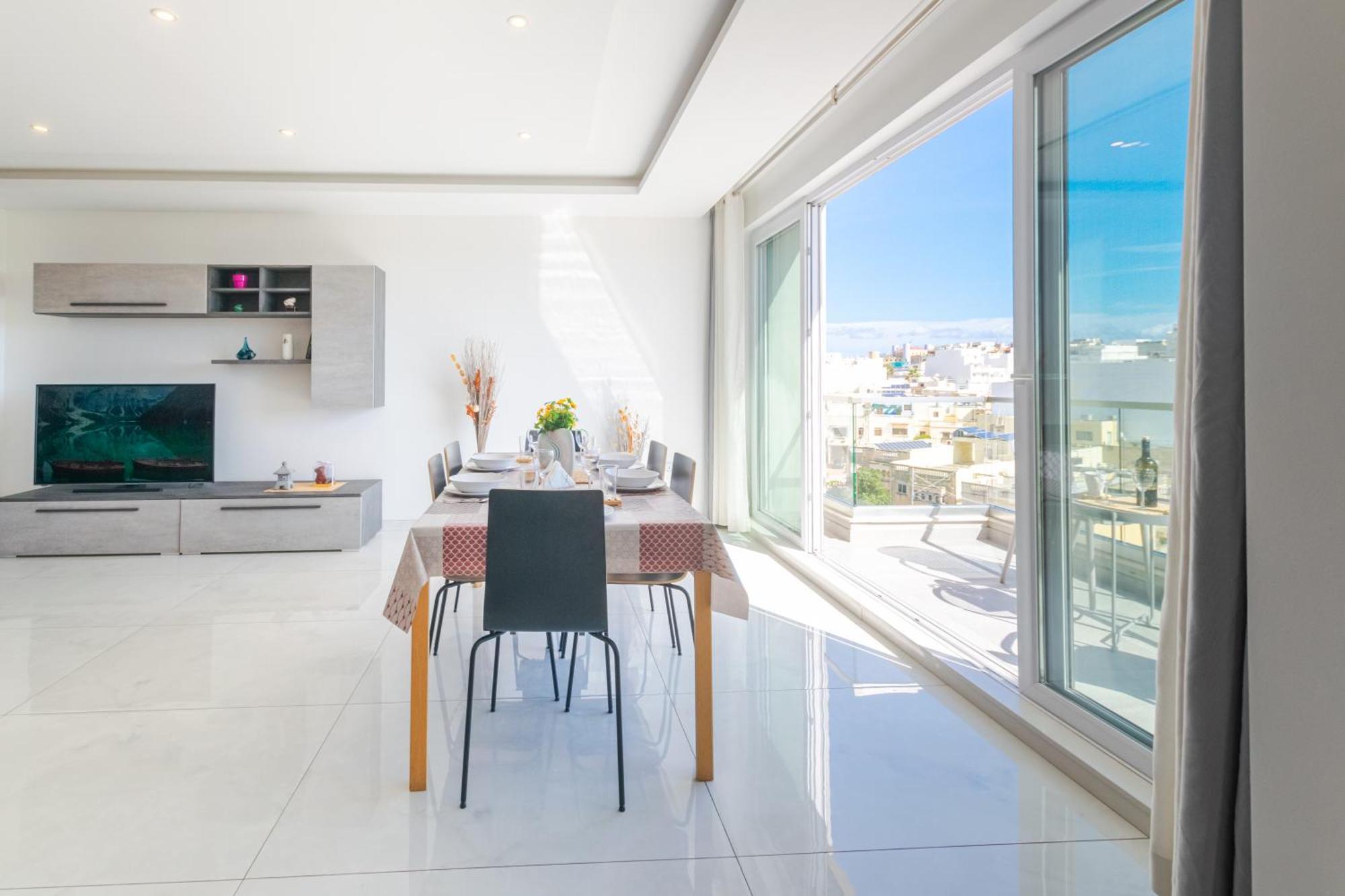 New Spacious Apartment With Amazing View Bugibba St. Paul's Bay Exterior photo