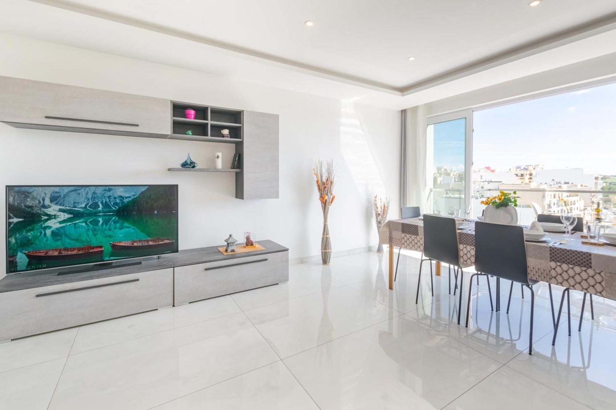 New Spacious Apartment With Amazing View Bugibba St. Paul's Bay Exterior photo